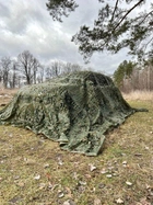 Маскировочная сетка 5х6м для автомобиля, пикапа, внедорожника и техники "Листья №1" - изображение 4