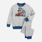Piżama dziecięca dla chłopca Tup Tup P203CH-3104 92 cm Szara (5901845256452) - obraz 1