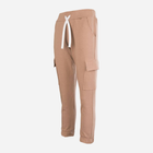 Spodnie dresowe młodzieżowe dla dziewczynki Tup Tup PIK4020-1050 140 cm Beżowe (5901845295956) - obraz 1