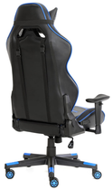 Геймерське крісло Varr Monza Black-Blue (5907595445887) - зображення 3