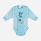 Набір дитячих боді 2 шт для новонароджених для хлопчика Tup Tup T21B246-BT02 62 см Білий/Блакитний (5901845287333) - зображення 3