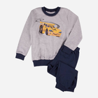 Piżama dziecięca dla chłopca Tup Tup P214CH-8001 92 cm Szara/Granatowa (5901845291712) - obraz 1