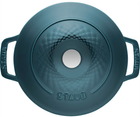 Каструля чавунна кругла Staub з кришкою морська 4 л (1023546) - зображення 4