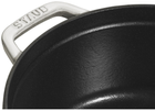 Каструля чавунна кругла Staub з кришкою білий трюфель 1.7 л (40501-409-0) - зображення 3