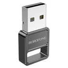 Адаптер Bluetooth Borofone DH8 USB adapter BT5.1 Black