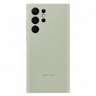 Etui plecki Samsung Silicone Cover do Galaxy S22 Ultra Olive Green (8806092992511) - obraz 1