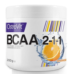 Амінокислота OstroVit Extra Pure BCAA 2-1-1 200 г Апельсин (5902232611335) - зображення 1