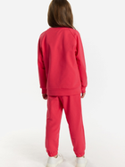 Komplet młodzieżowy sportowy (bluza + spodnie) dla dziewczynki Tup Tup 101403-2010 140 cm Koralowy (5907744490898) - obraz 2
