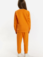 Дитячий спортивний костюм (світшот + штани) для дівчинки Tup Tup 101408-4610 110 см Оранжевий (5907744491345) - зображення 2