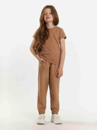 Підліткова футболка для дівчинки Tup Tup 101500-1070 146 см Світло-коричнева (5907744500238) - зображення 3