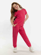 Koszulka dziecięca dla dziewczynki Tup Tup 101500-2200 104 cm Malinowa (5907744500665) - obraz 1