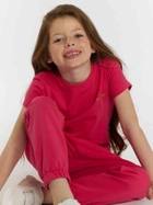 Koszulka dziecięca dla dziewczynki Tup Tup 101500-2200 128 cm Malinowa (5907744500702) - obraz 3