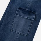 Дитячі штани-кльош для дівчинки Tup Tup PIK7011-3120 134 см Сині (5907744516857) - зображення 3