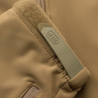 Куртка M-Tac Soft Shell с подстежкой Tan S 2000000159553 - изображение 8