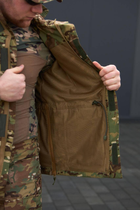 Чоловічий тактичний Костюм Парка Штани з наколінниками ріп-стоп з липучками під шеврони / Польова форма куртка + Штани Піксель розмір 4XL - зображення 6