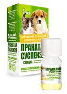 Суспензія проти внутрішніх паразитів для цуценят та кошенят O.L.KAR Пранатан 5 мл 07582