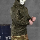Мужская влагостойкая Куртка - Дождевик с мембраной олива размер 3XL - изображение 3