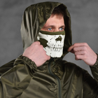 Мужская влагостойкая Куртка - Дождевик с мембраной олива размер L - изображение 5