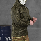 Мужская влагостойкая Куртка - Дождевик с мембраной олива размер 2XL - изображение 3