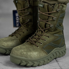 Мужские высокие Ботинки с резиновыми вставками / Берцы Bates Annobon Boots олива размер 43 - изображение 3