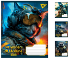 Набор тетрадей 96л. линия Yes Defenders of Ukraine, уп.5шт. (766505)