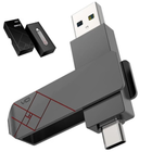 Внешний Твердотельный 2 в 1 USB 3.0 + OTG Type-C SSD накопитель OV PC500 256Gb