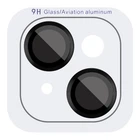 Захисне скло Metal Classic на камеру (в упак.) для Apple iPhone 15 (6.1") / 15 Plus (6.7") Чорний
