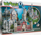 3D Puzzle Wrebbit 3D Zamek Neuschwanstein 890 elementów (0665541020056) - obraz 1