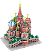 3D Puzzle CubicFun Katedra Św. Wasyla 92 elementy (6944588202392) - obraz 2