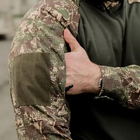 Чоловічий Убакс з кишенями для налокітників та липучками під шеврони / Легка Сорочка варан розмір 4XL - зображення 7