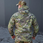 Чоловіча Водовідштовхувальна Куртка з велкро панелями / Легкий Дощовик мультикам розмір 2XL - зображення 3