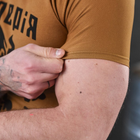 Потовідвідна чоловіча футболка Bayraktar Coolmax з принтом "Арта" койот розмір XL - зображення 5