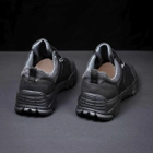 Літні Тактичні кросівки. Чорні. Гідрофобна натуральна шкіра. 49р (33см) DSLM-1033-49 - зображення 3