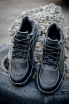 Кросівки Літні Тактичні. Чорні. Натуральна шкіра. 43р (28,5см) MSLM-1041-43 - зображення 3