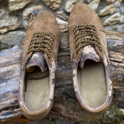 Літні Тактичні кросівки. Койот. Натуральна шкіра. 36р (23,5см) DSLM-1035-36 - зображення 4
