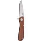 Нож складной SOG Twitch II Wood Handle коричневый - изображение 2