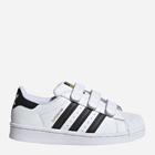 Trampki chłopięce na rzepy Adidas Originals Superstar EF4842 22 (5.5KUK) Białe (4062053378112) - obraz 1
