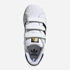 Trampki chłopięce na rzepy Adidas Originals Superstar EF4842 22 (5.5KUK) Białe (4062053378112) - obraz 6