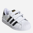Trampki chłopięce na rzepy Adidas Originals Superstar EF4842 25 (8UK) Białe (4062053378051) - obraz 2
