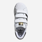 Trampki chłopięce na rzepy Adidas Originals Superstar EF4842 25 (8UK) Białe (4062053378051) - obraz 6
