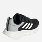 Buty sportowe chłopięce na rzepy Adidas Tensaur GZ3434 35 (2.5UK) Czarne (4065418719377) - obraz 4