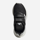 Buty sportowe chłopięce na rzepy Adidas Tensaur GZ3434 35 (2.5UK) Czarne (4065418719377) - obraz 6