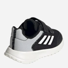 Buty sportowe chłopięce na rzepy Adidas Tensaur GZ5856 25 (7.5UK) Czarne (4065418205368) - obraz 4