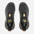 Buty sportowe młodzieżowe dla dziewczynki na rzepy Adidas RapidaSport K FZ6346 38 (5UK) Czarne (4066748711727) - obraz 4