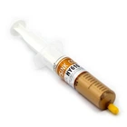 Паста термопроводная HY-610 3g, шприц, Gold