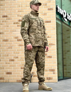 Військова тактична форма Піксель польова статутна форма ЗСУ комплект штани та кітель M - зображення 2