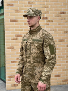 Військова тактична форма Піксель польова статутна форма ЗСУ комплект штани та кітель 4XL - изображение 7