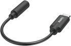 Adapter Hama USB Type-C - mini-jack 3.5 mm M/F Black (4047443437198) - obraz 2