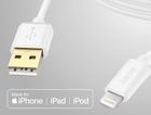 Kabel Hama Apple Lightning - USB Type A M/F M/M 3 m White (4047443421432) - obraz 2