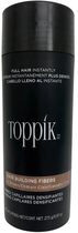 Krem farba do włosów Toppik Hair Building Fibers Light Brown 27.5 g (0667820012042) - obraz 1